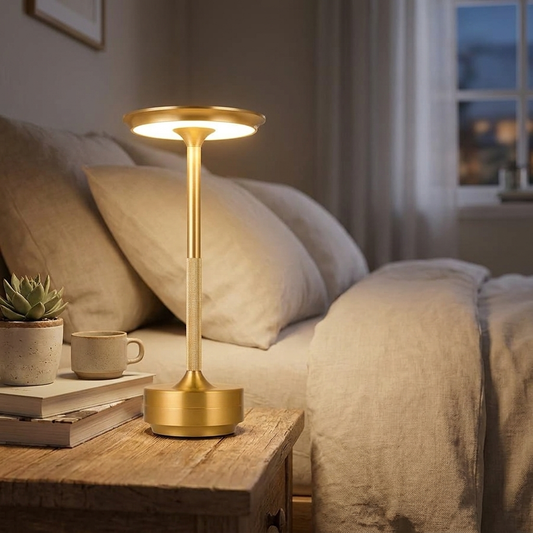 Portable Retro Rechargeable LED Table Lamp lifestyle