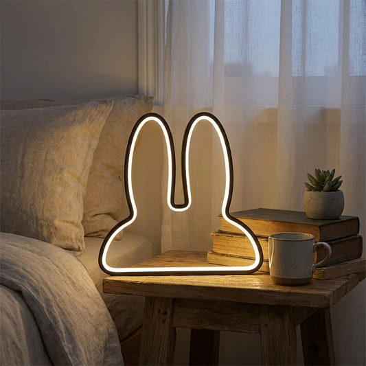 Cute Rabbit LED Desk Lamp lifestyle