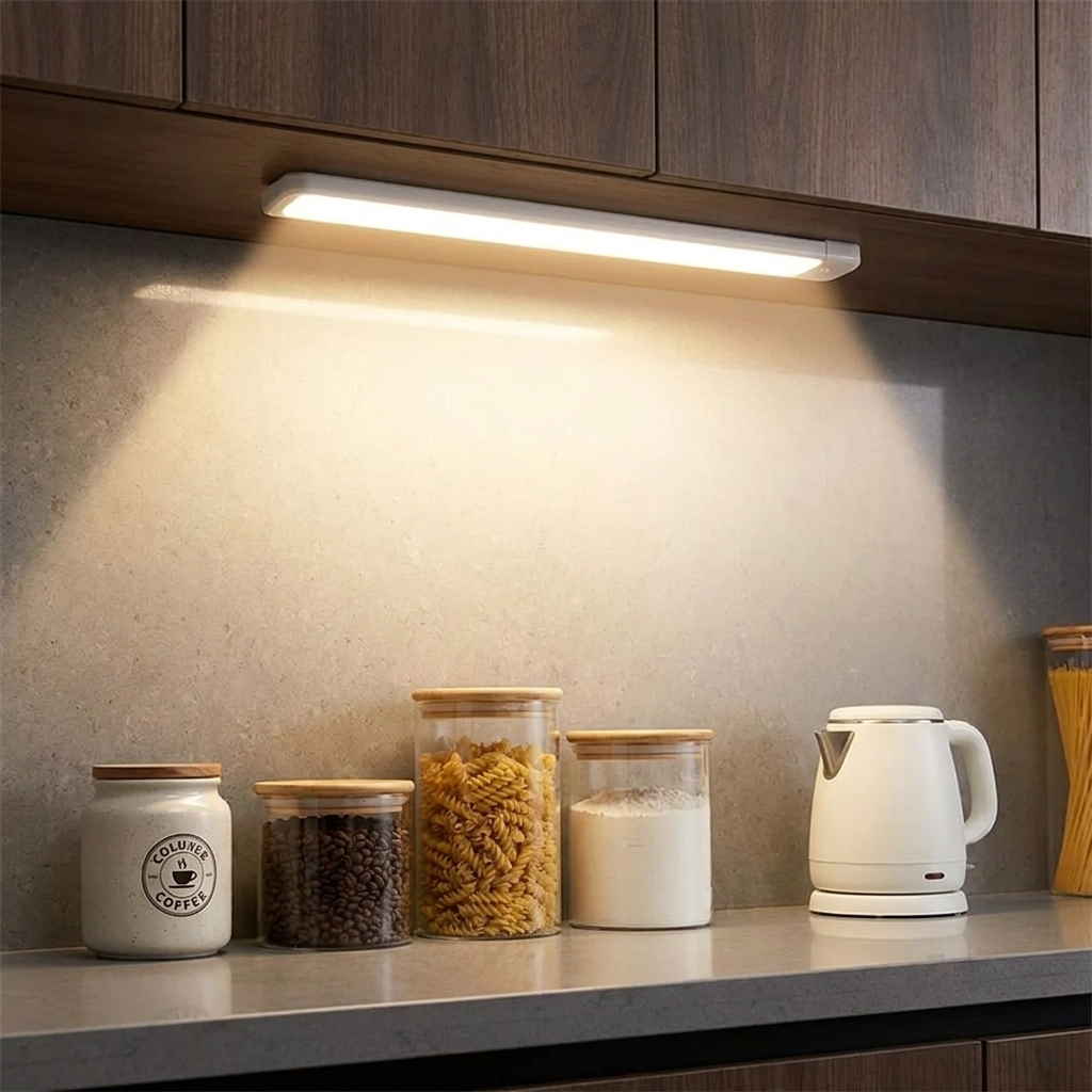 Wireless Motion Sensor Under Cabinet Light lifestyle