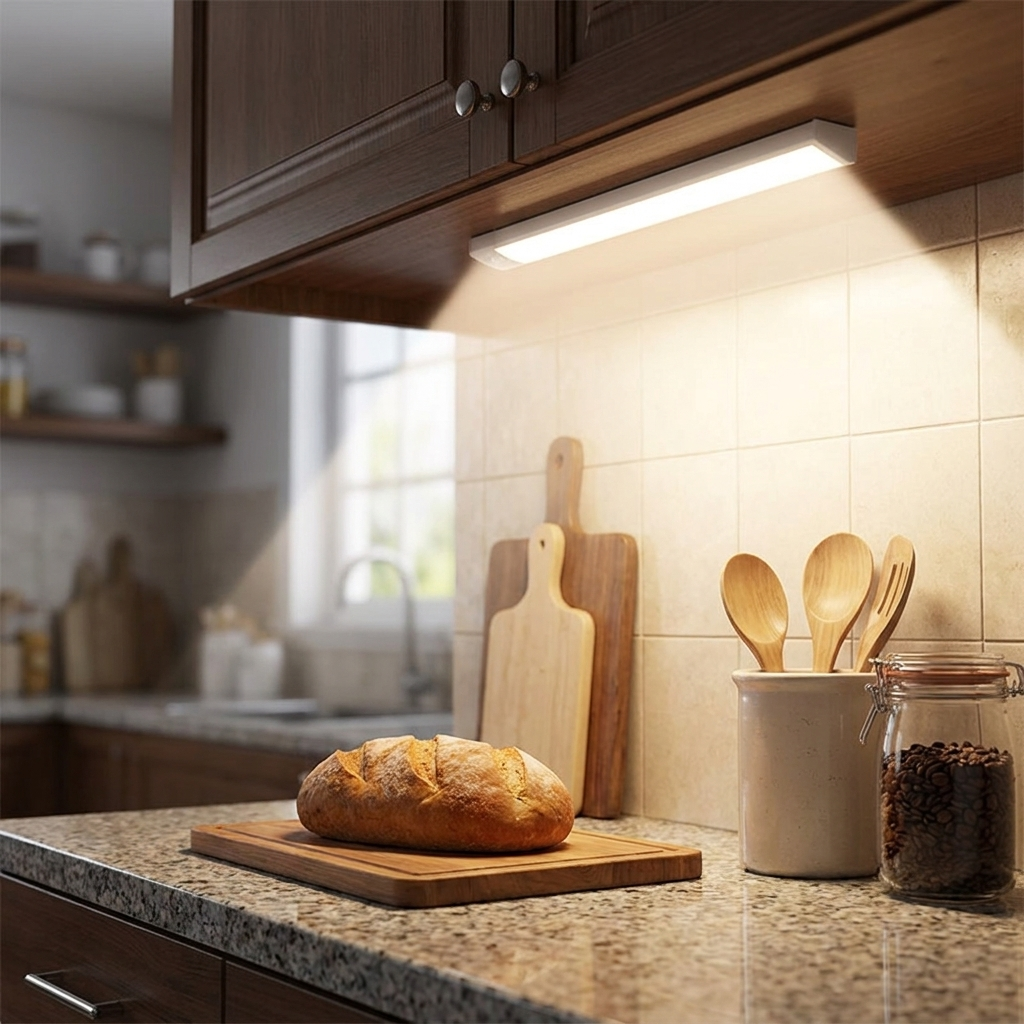 Motion Sensor LED Under Cabinet Light lifestyle