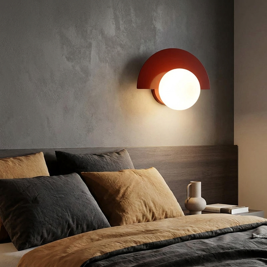 Modern Round Wall Sconce lifestyle