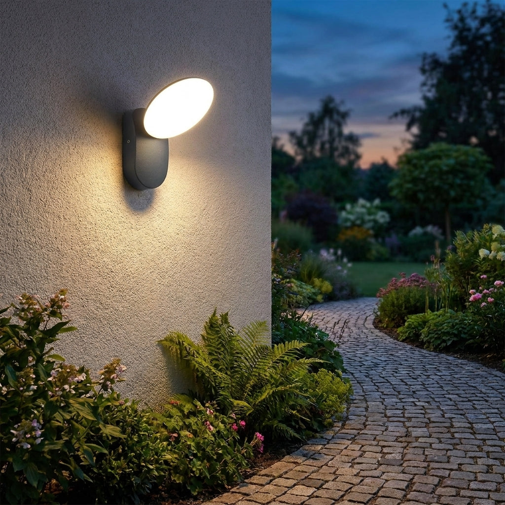 Modern Motion Sensor LED Outdoor Wall Light lifestyle