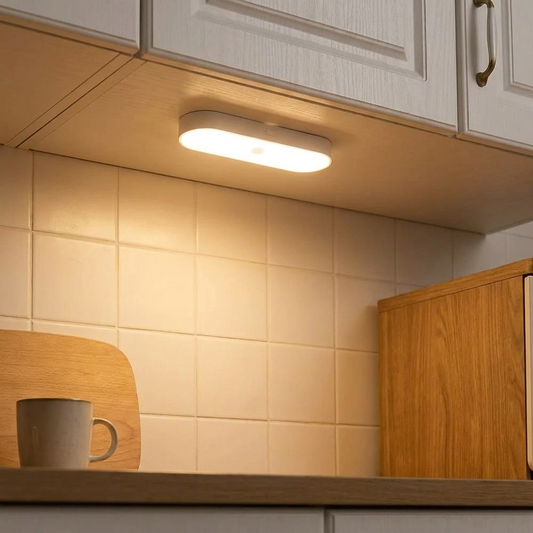 Wireless Motion Sensor LED Light Kitchen Wardrobes lifestyle