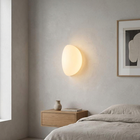 Bauhaus Glass Globe Wall Sconce