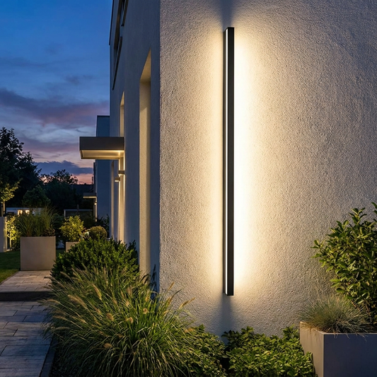 Modern Linear LED Wall Light Outdoor