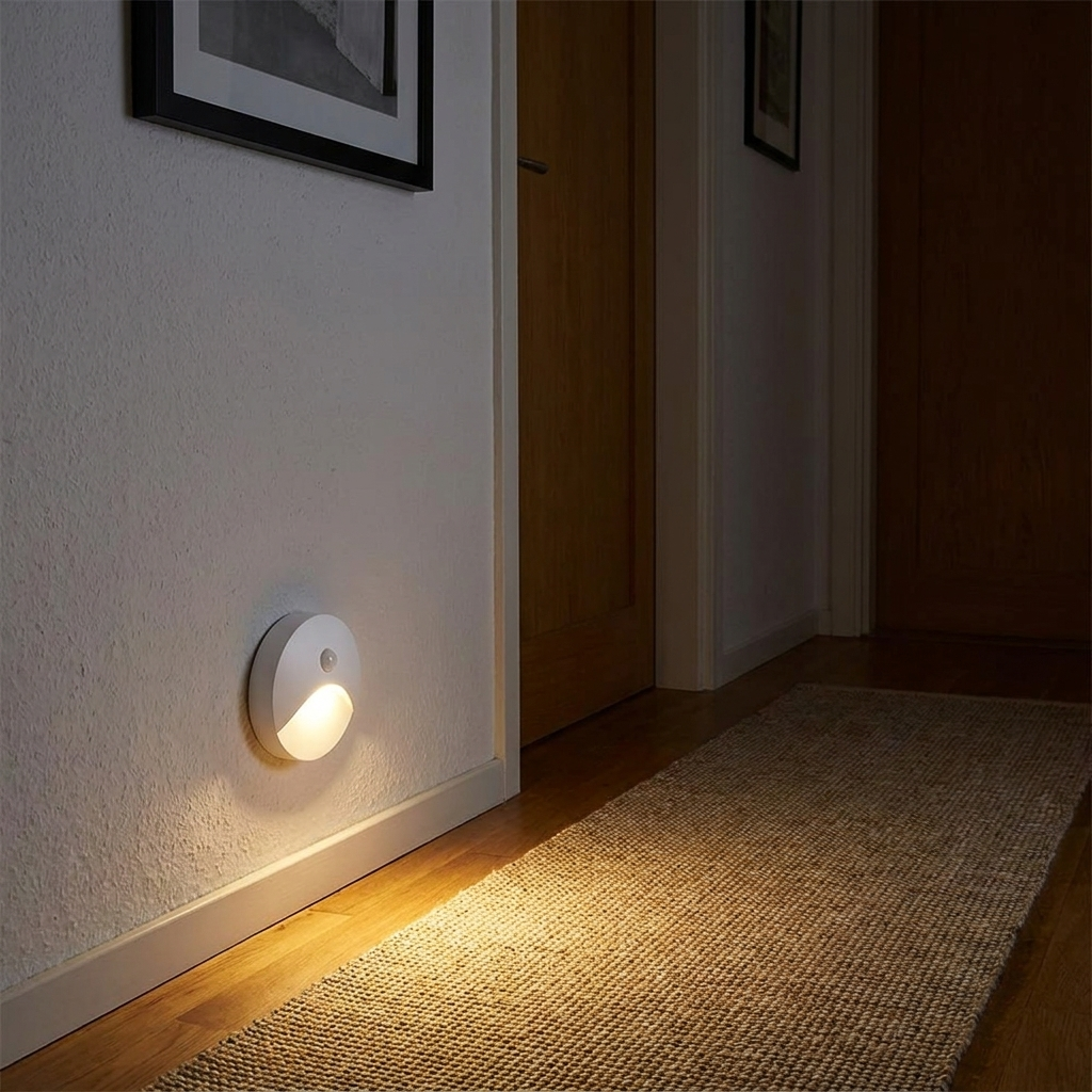 Modern Recessed LED Stair Light with Motion Sensor for Indoor and Outdoor Steps