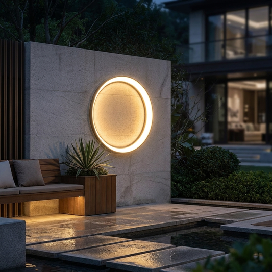 Modern LED Wall Sconce for Outdoor Garden and Patio Lighting