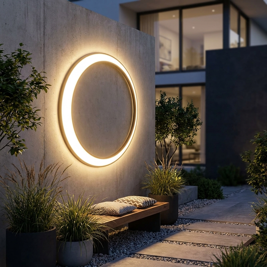 Modern LED Outdoor Wall Light for Garden and Patio Decor