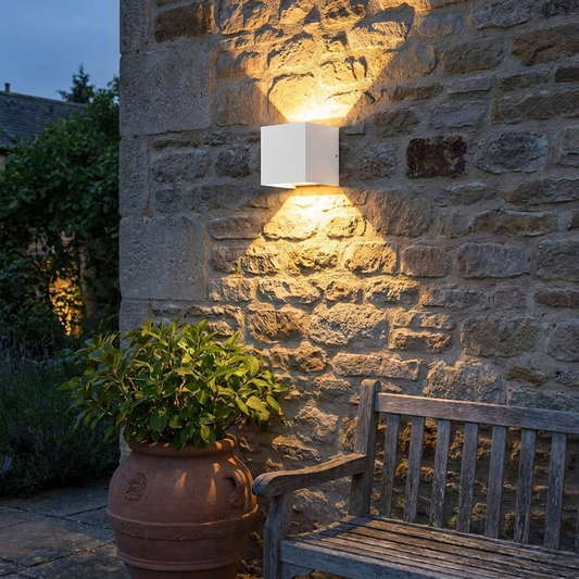 Modern LED Outdoor Wall Sconce for Garden and Patio Lighting