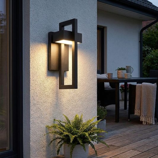Vintage Industrial Outdoor Wall Sconce for Garden and Porch Lighting
