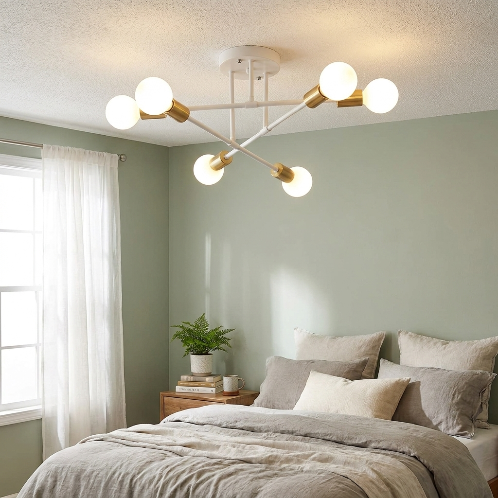 Modern Nordic Pendant Light for Sophisticated Living Rooms and Bedrooms