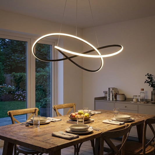 Modern LED Pendant Light for Dining Rooms and Hotel Interiors