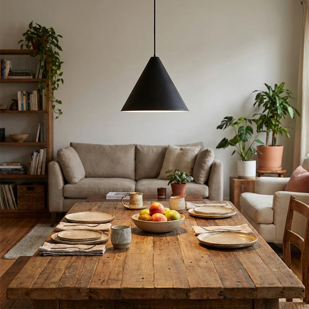 Vintage Industrial Pendant Light for Modern Living and Dining Rooms