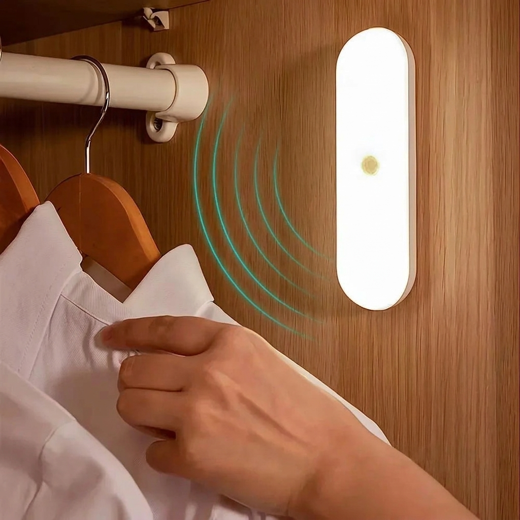 Kabellose LED Bewegungsmelder Wandleuchte - Produktdetails (DE)